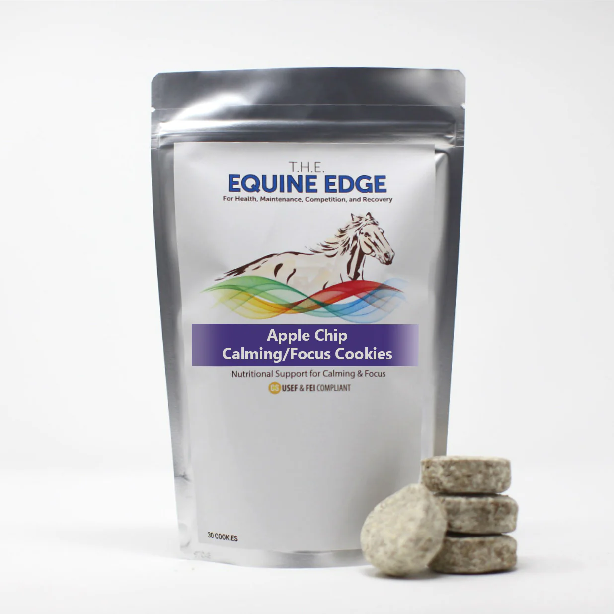 T.H.E. Equine Edge Apple Chip Calming/Focus Cookies™
