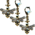 Load image into Gallery viewer, Dubois Cheval Braid Charm - Sparkly Queen Bee
