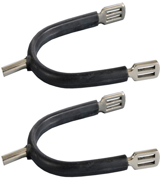 Stainless Steel POW Spurs SS Soft Rubber