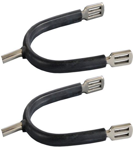 Stainless Steel POW Spurs SS Soft Rubber