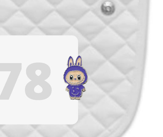 Dubois Cheval Labubu Number Pin Charm