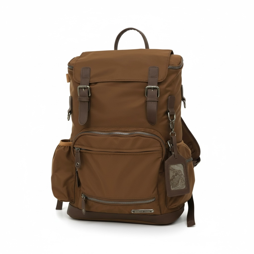 Grand Prix Deluxe Backpack-Brown