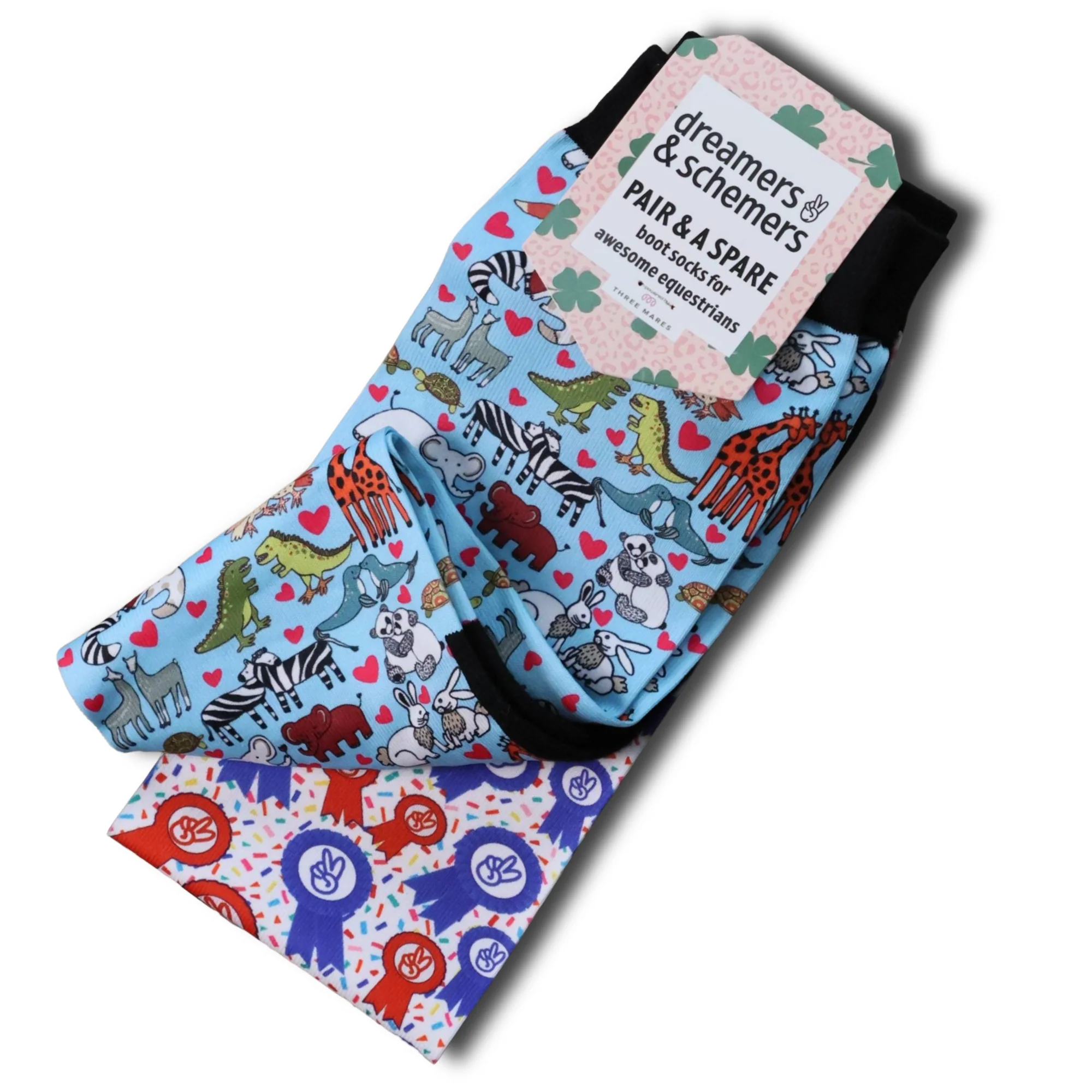 Love Ya Always - Dreamers & Schemers YOUTH Pair & A Spare Socks