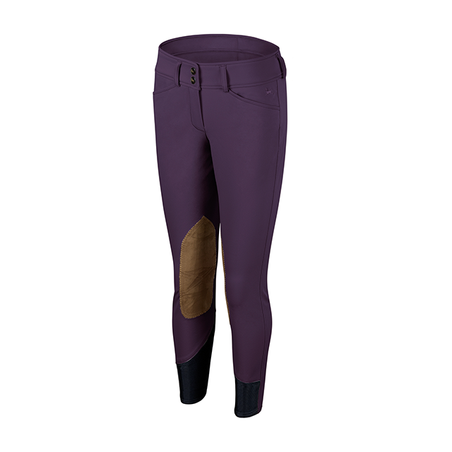 RJ Classics Girls Avery Euro Seat Knee Patch Breech