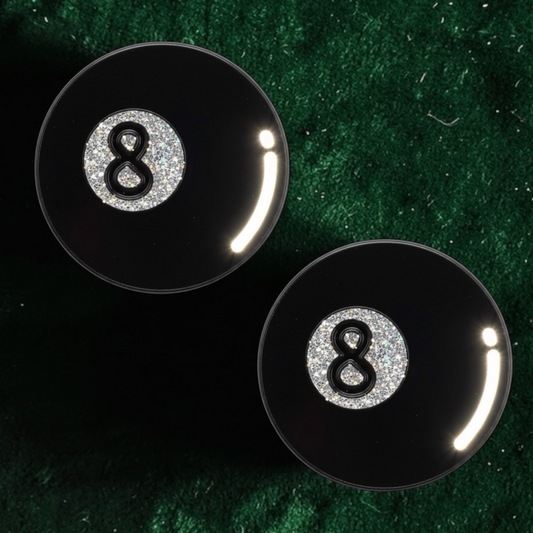 Magic 8 Ball Number Pin Charms by Dubois Cheval
