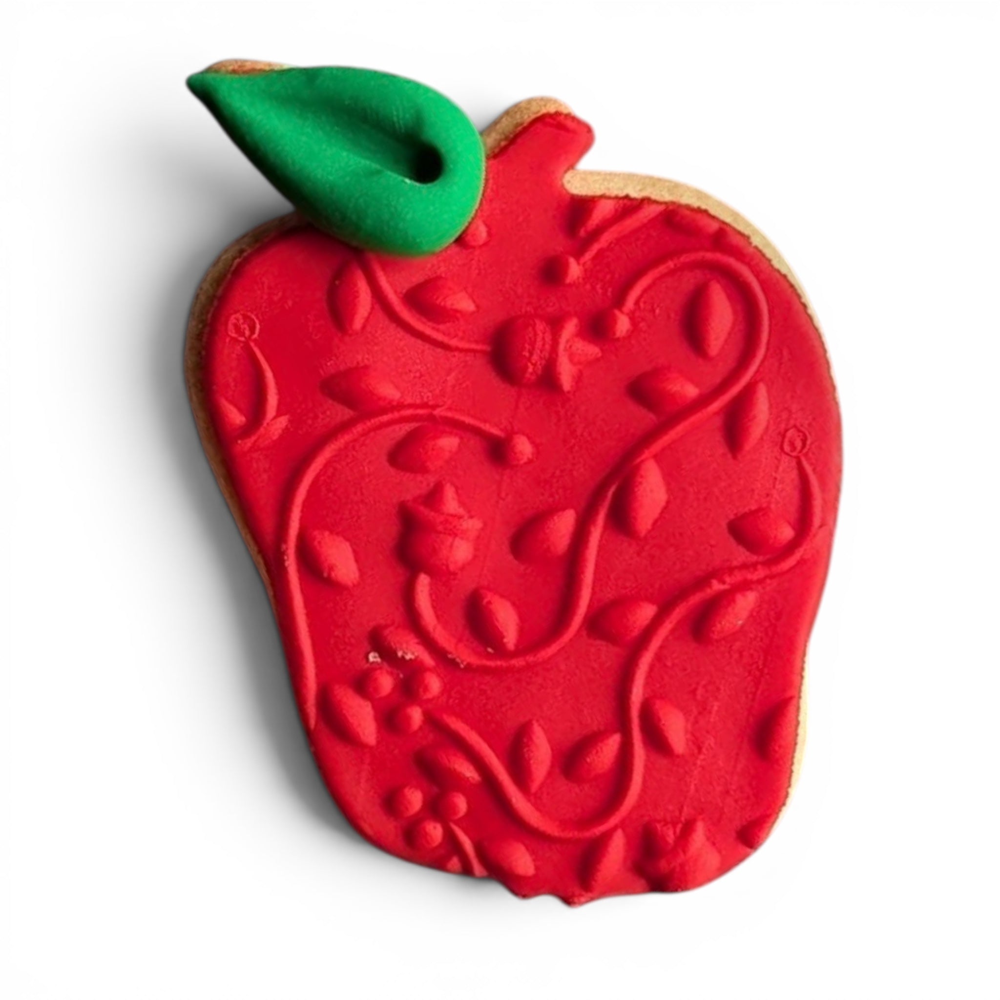 Fancy Apple – Sprinkles & Sparkles Single Sugar Cookie for Humans