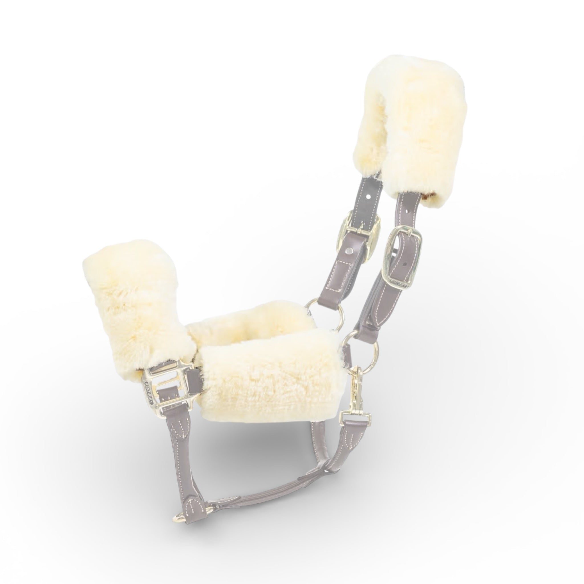 Kentucky Horsewear Sheepskin Halter Set Of 4