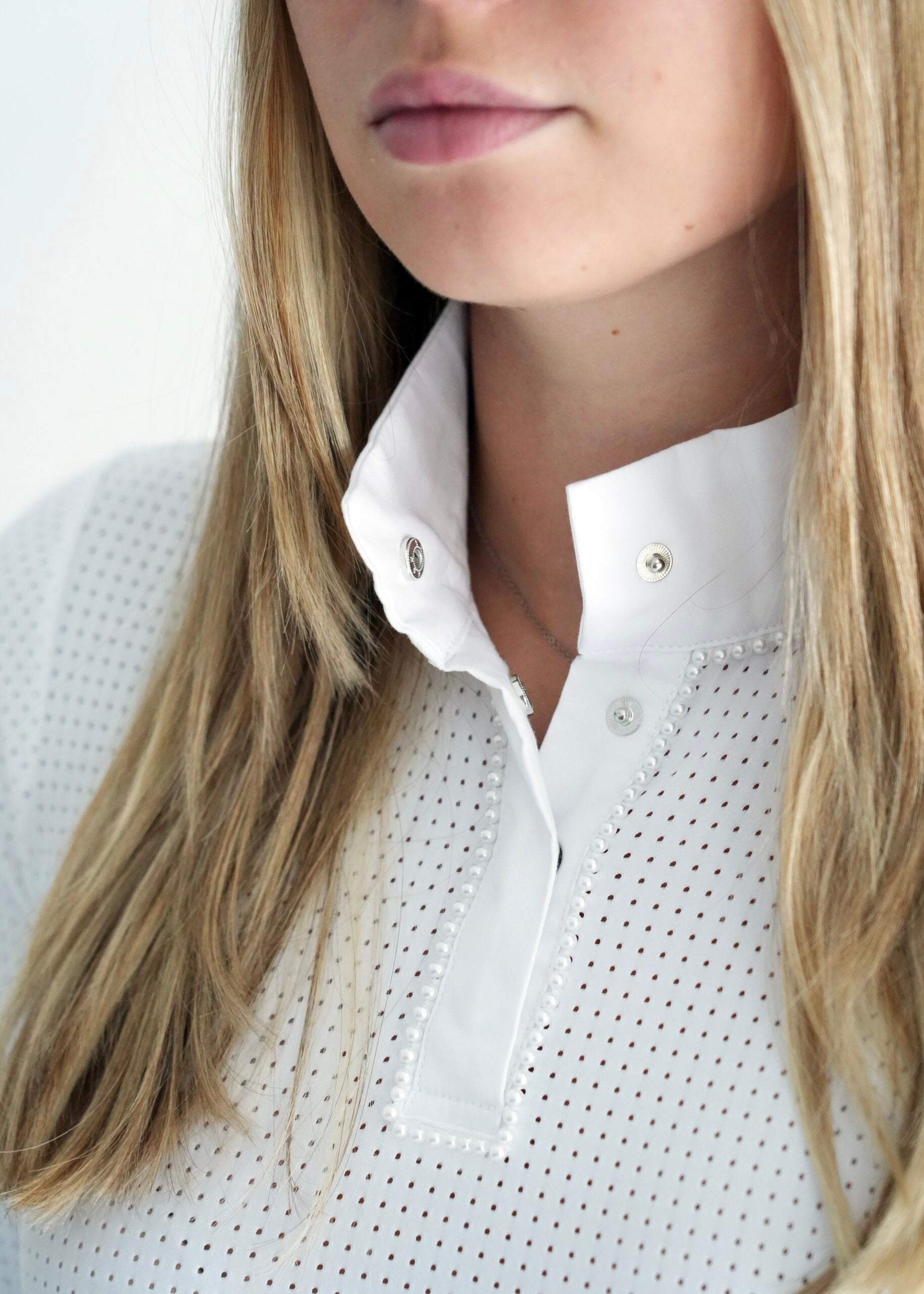Equestrian Club PEARLA Long Sleeve Show Shirt