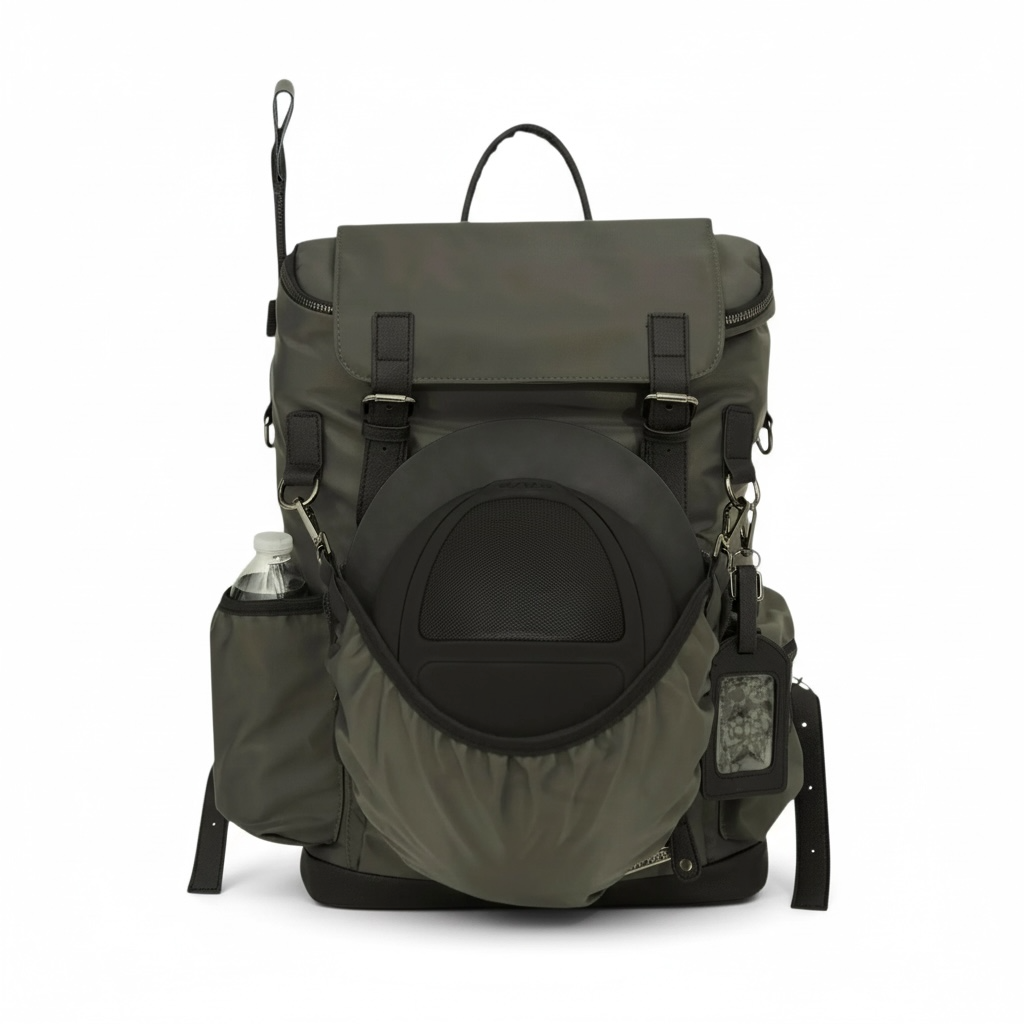 Grand Prix Deluxe Backpack-Dark Gray