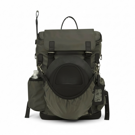 Grand Prix Deluxe Backpack-Dark Gray