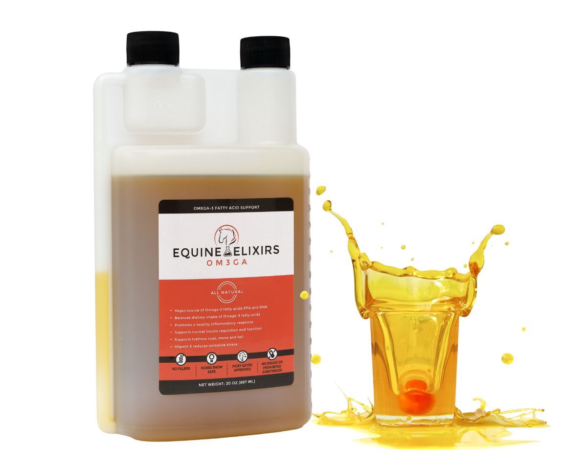 Equine Elixirs OM3GA® Omega-3 Fatty Acid Support