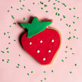 Load image into Gallery viewer, Yummy Strawberry - Sprinkles and Sparkles Single Horse Treat
