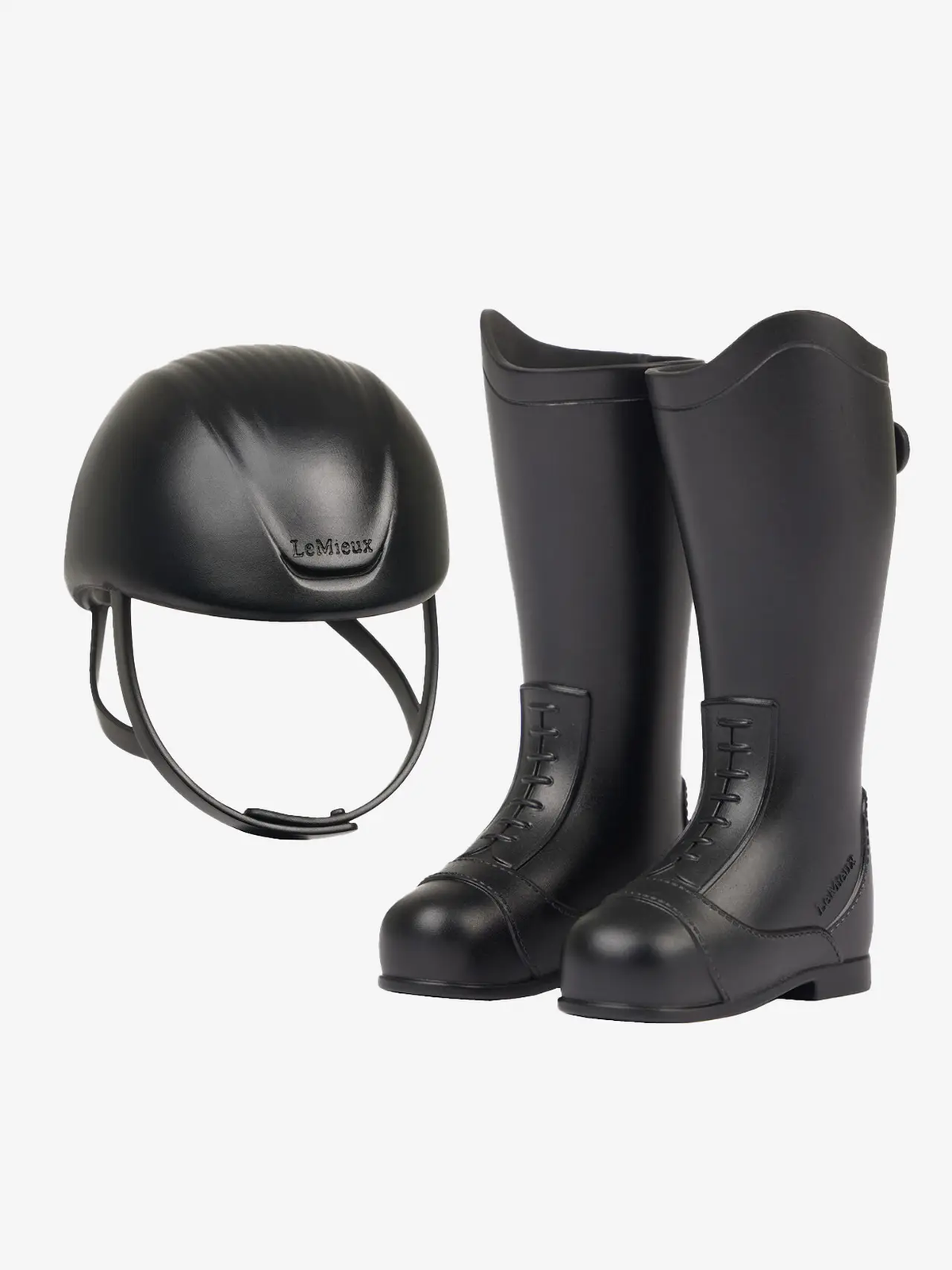 LeMieux® Toy Rider Boots & Helmet - Black