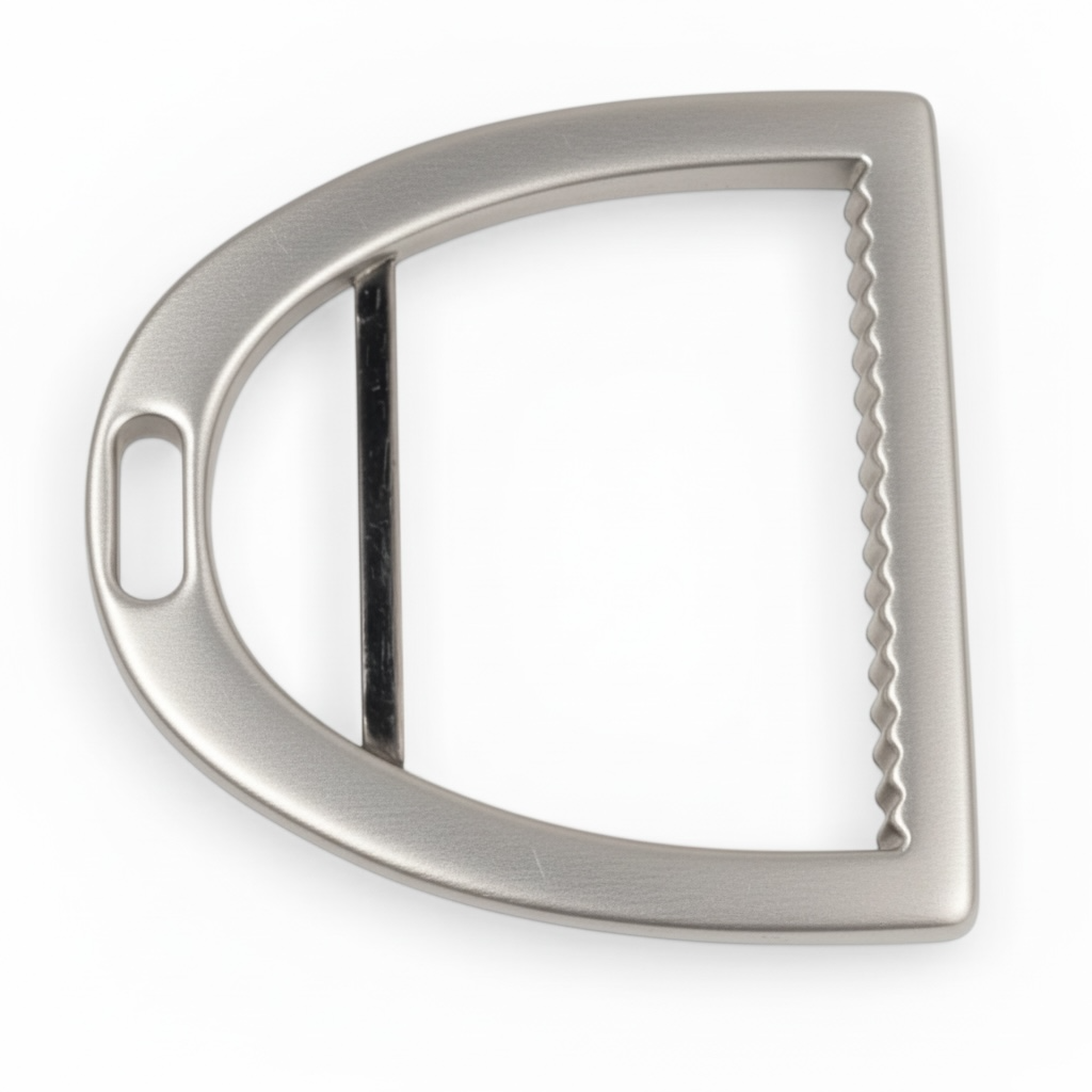 Dubois Cheval Brushed Metal Belt Buckle