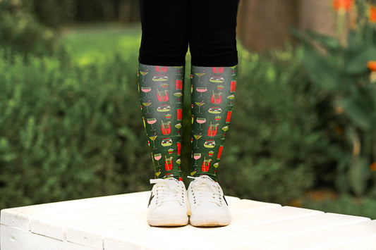 Dreamers & Schemers JINGLE JUICE Pair & A Spare Boot Socks