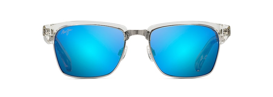 Maui Jim Kawika  Blue Hawaii Crystal (Clear) Frame Sunglasses