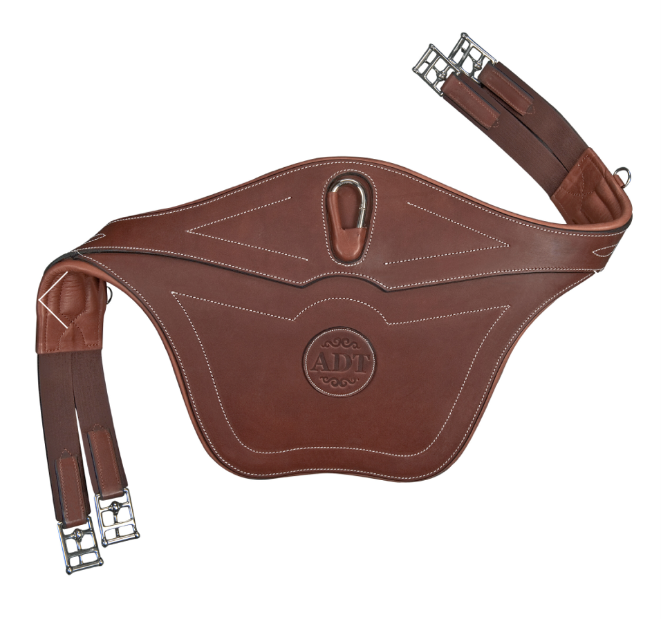 Arc de Triomphe Belly Guard with Snap Clip Girth