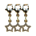 Load image into Gallery viewer, Dubois Cheval Braid Charm - Sparkly Star
