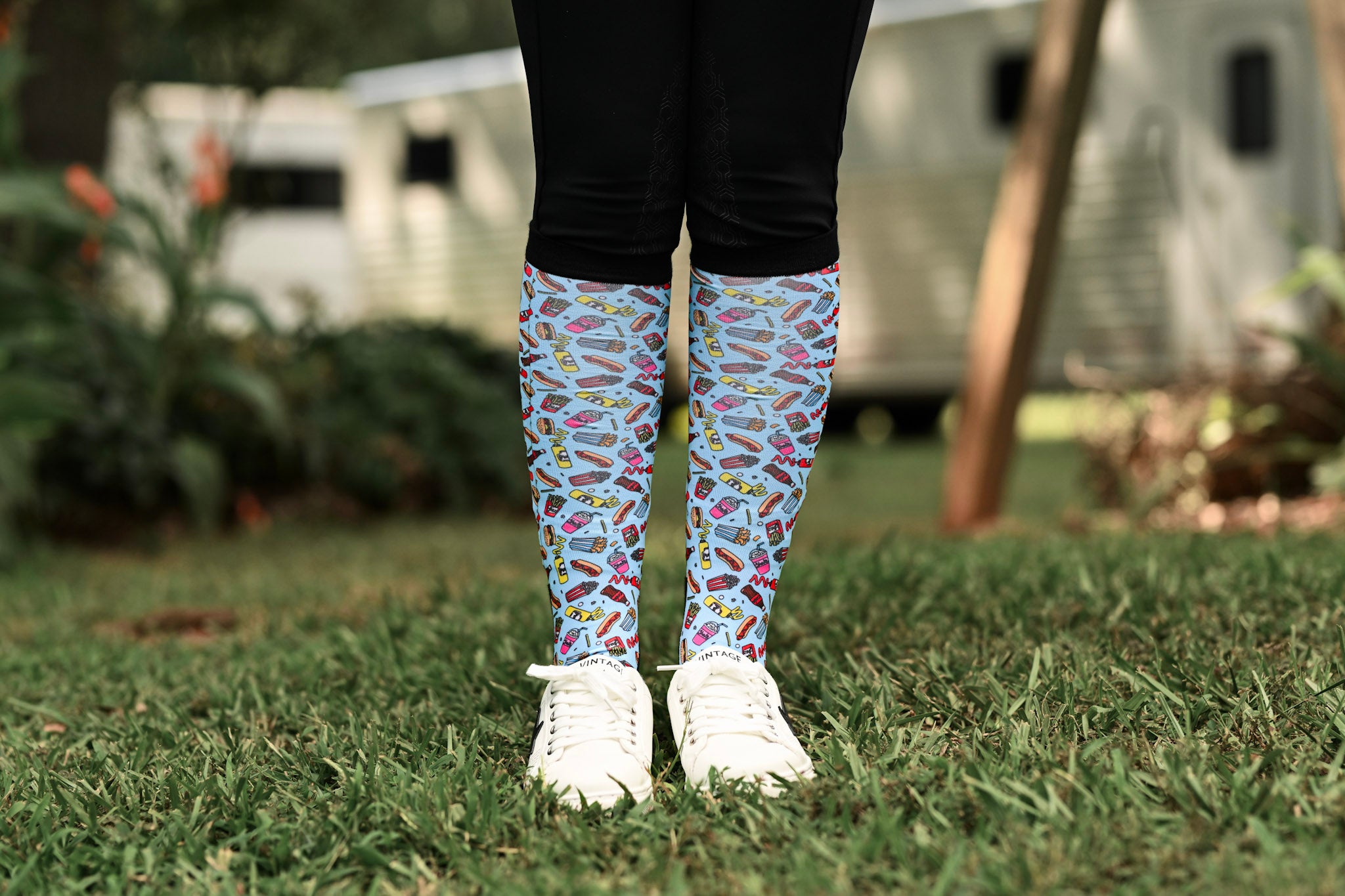 Dreamers & Schemers SNACK ATTACK Pair & A Spare Boot Socks