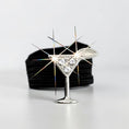 Load image into Gallery viewer, Sparkly Martini Crop Charm - Dubois Cheval Crop Charm
