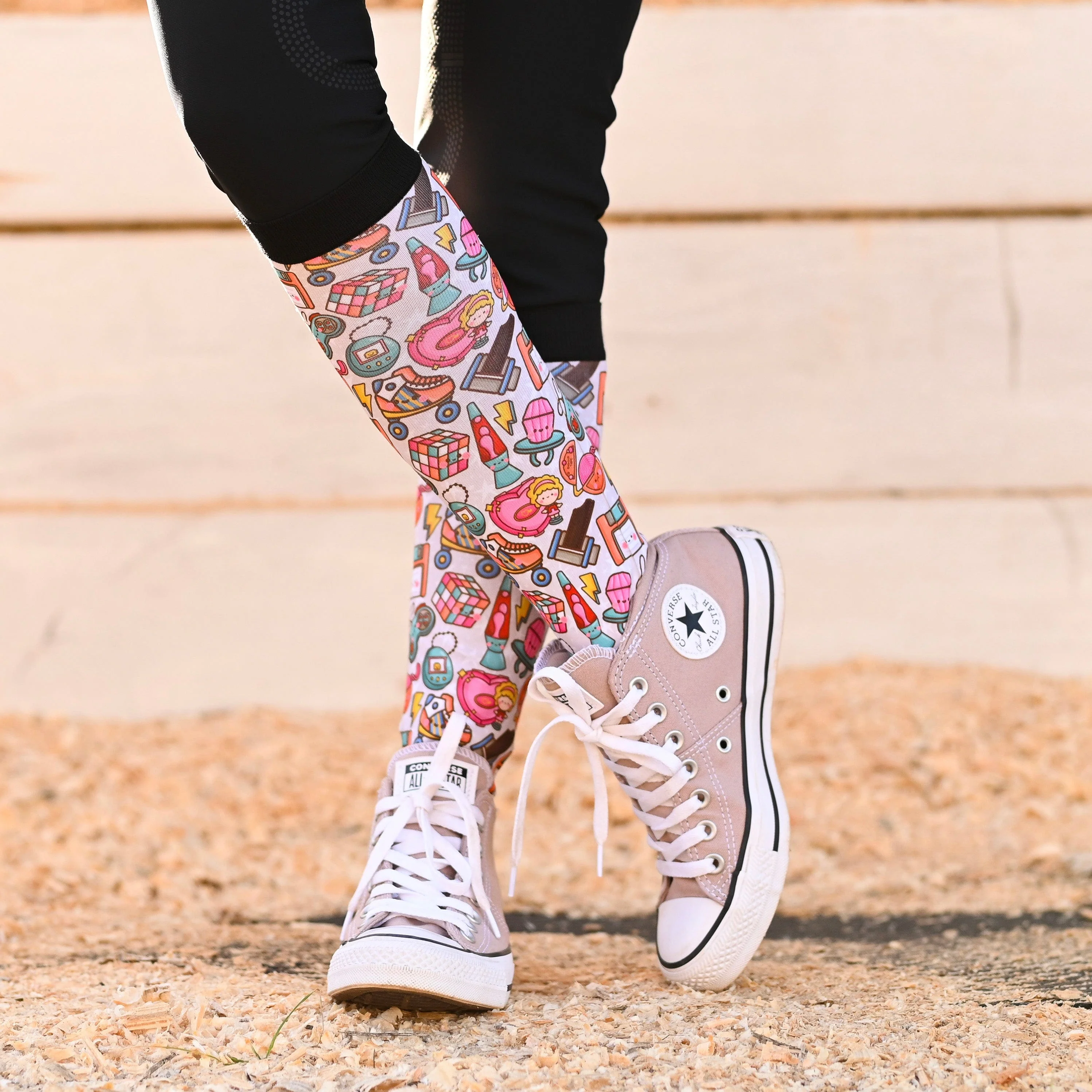 Dreamers & Schemers OLD SCHOOL TOYS Pair & A Spare Boot Socks