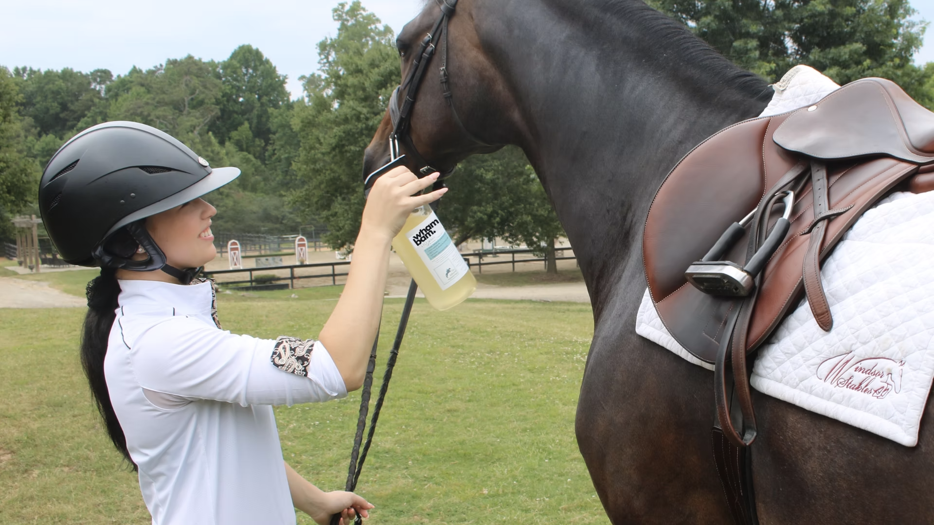The Infused Equestrian Wham Bam. A Coat Spray Repellent
