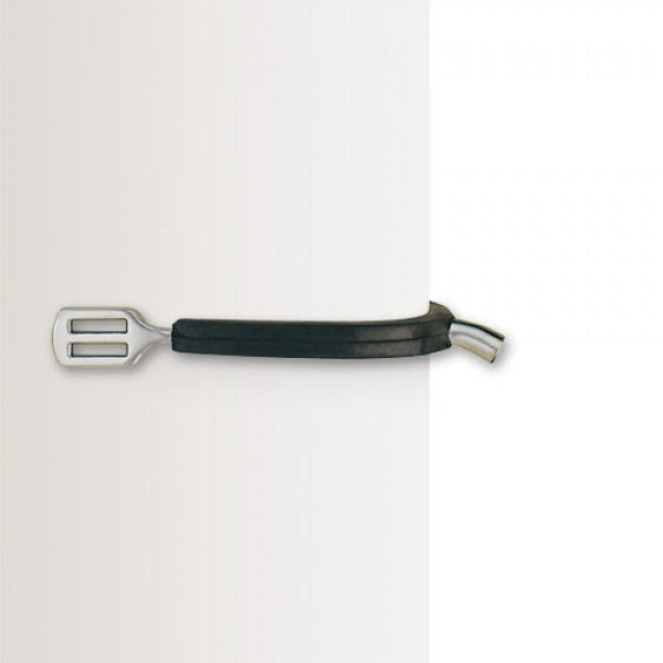 Centaur Stainless Steel Rubber Side POW Spurs 5/8" Ladies