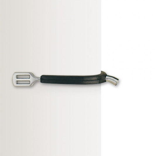 Centaur Stainless Steel Rubber Side POW Spurs 5/8" Ladies