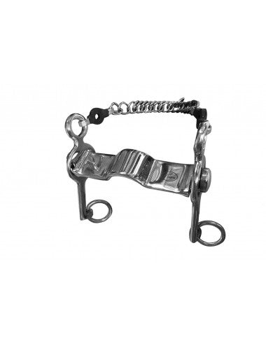 Jump In Flat Cheek Pelham Short Shank 125mm