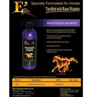 E3 Brightening Shampoo 32oz