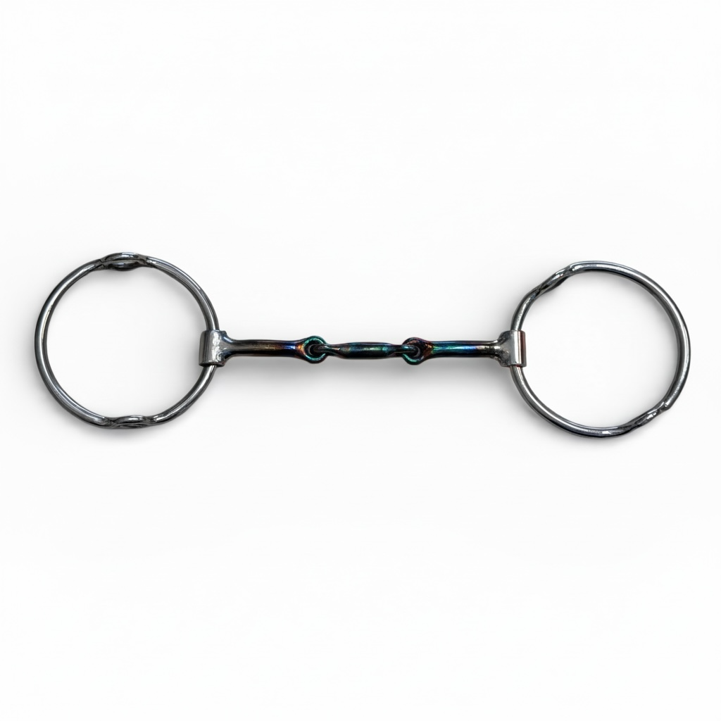 Sweet Iron Double Jointed Gag Bit - Alorian Custom Bit