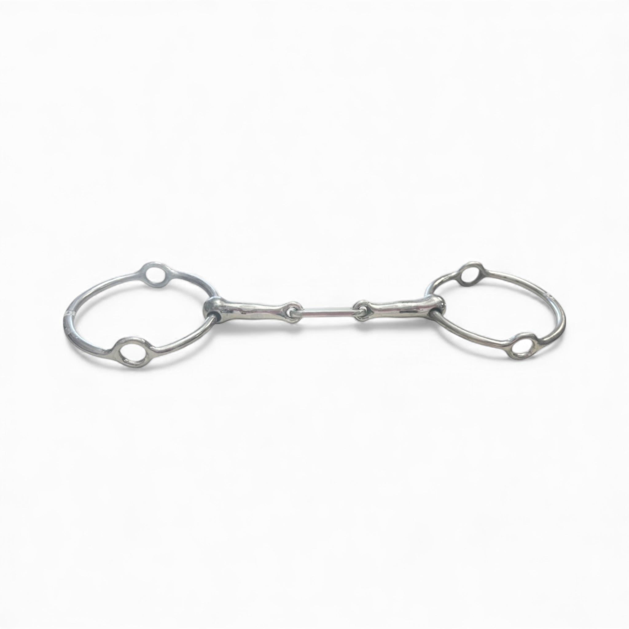 Alorian Custom Bit Double Snaffle Bristol King Gag Bit