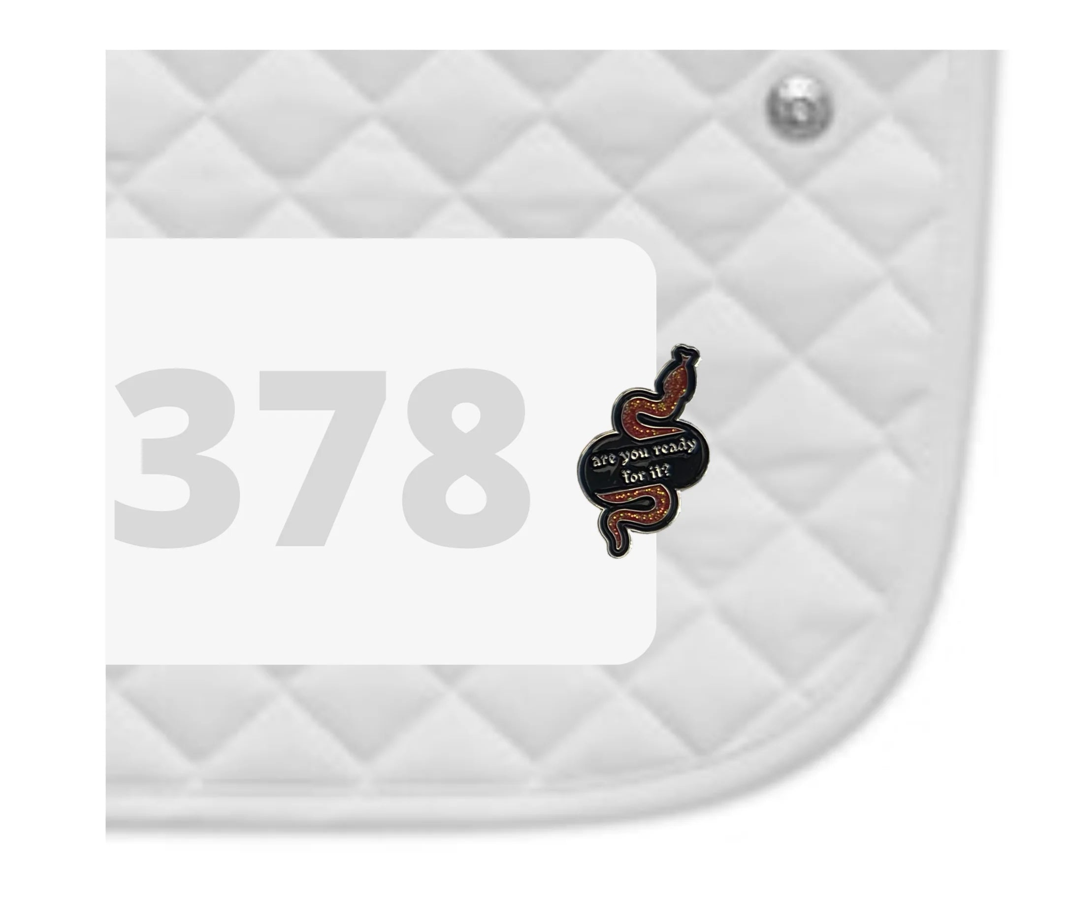 Dubois Cheval Number Pin Charms - Reputation Era