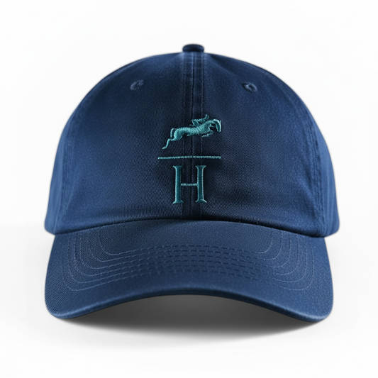 HITS Baseball Cap Cotton Navy