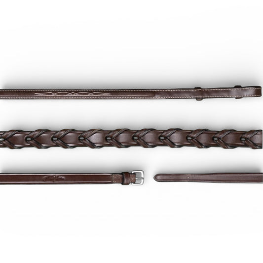 Dyon 5/8" Laced Reins