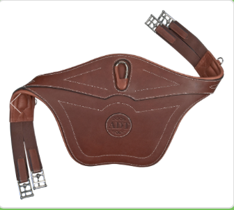 Arc de Triomphe Belly Guard with Snap Clip Girth