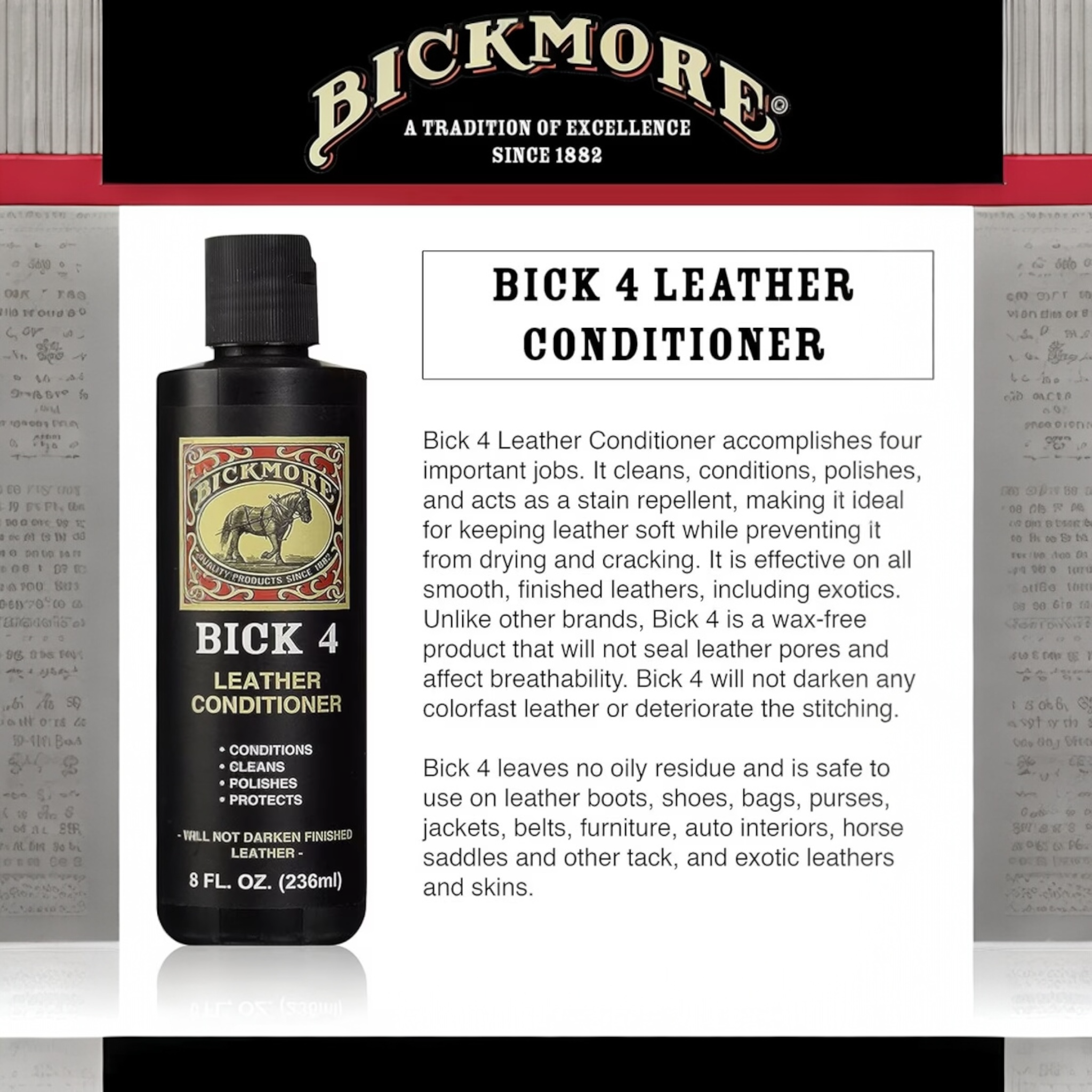 Bickmore Bick 4 Leather Conditioner
