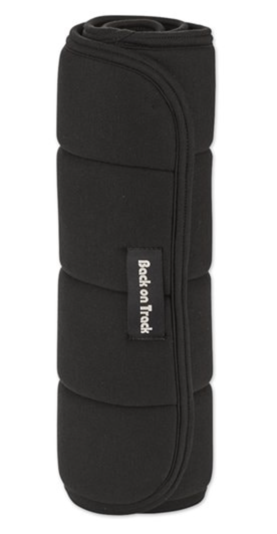 Back on Track® Therapeutic No Bow Wraps Black