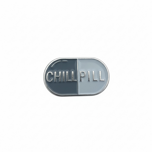 Dubois Cheval Chill Pill Number Pin Charm