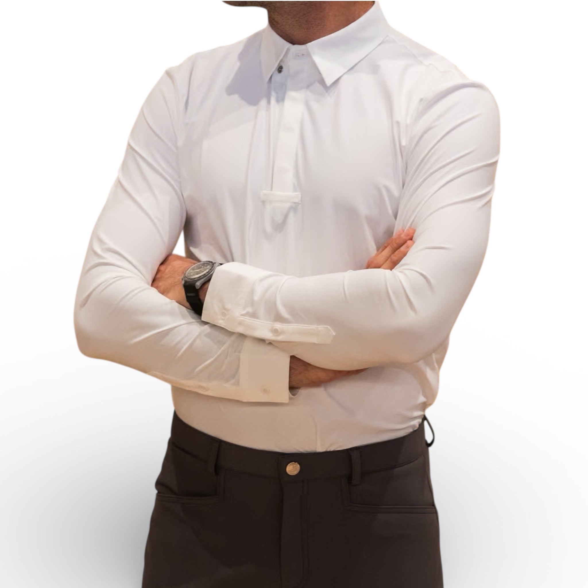 Kentucky Horsewear Men's Competition Shirt Classic Long-Sleeved