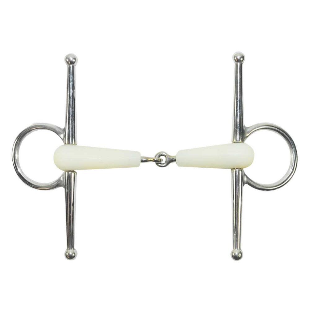 Happy Mouth® Jointed Snaffle Full Cheek Bit