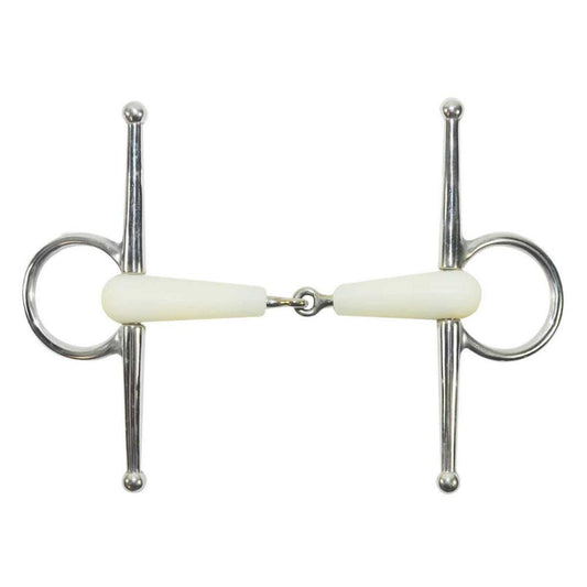 Happy Mouth® Jointed Snaffle Full Cheek Bit