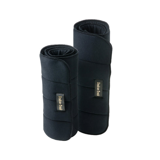 Back on Track® Therapeutic No Bow Wraps Black
