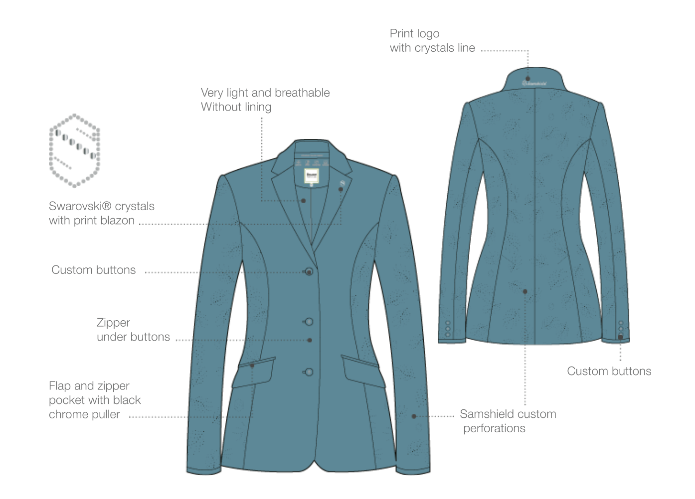 Samshield® Women's Alix Air Show Jacket SS26