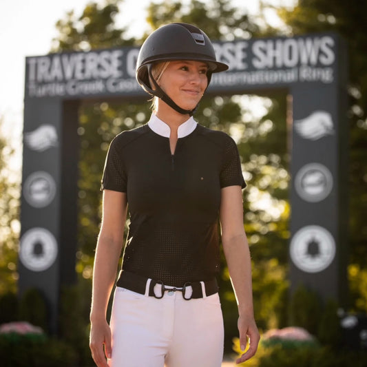 Euphoric Equestrian Grace Short Sleeve Women’s Show Shirt