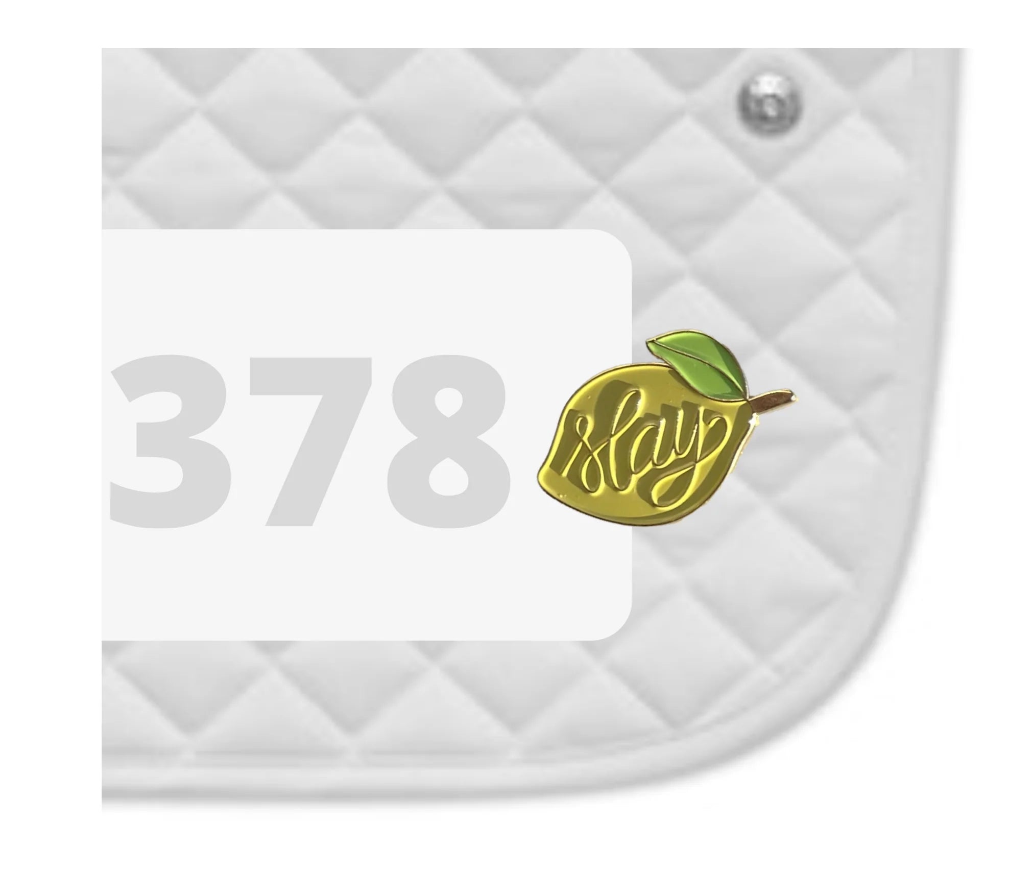 Dubois Cheval Number Pin Charms - Slay Lemonade