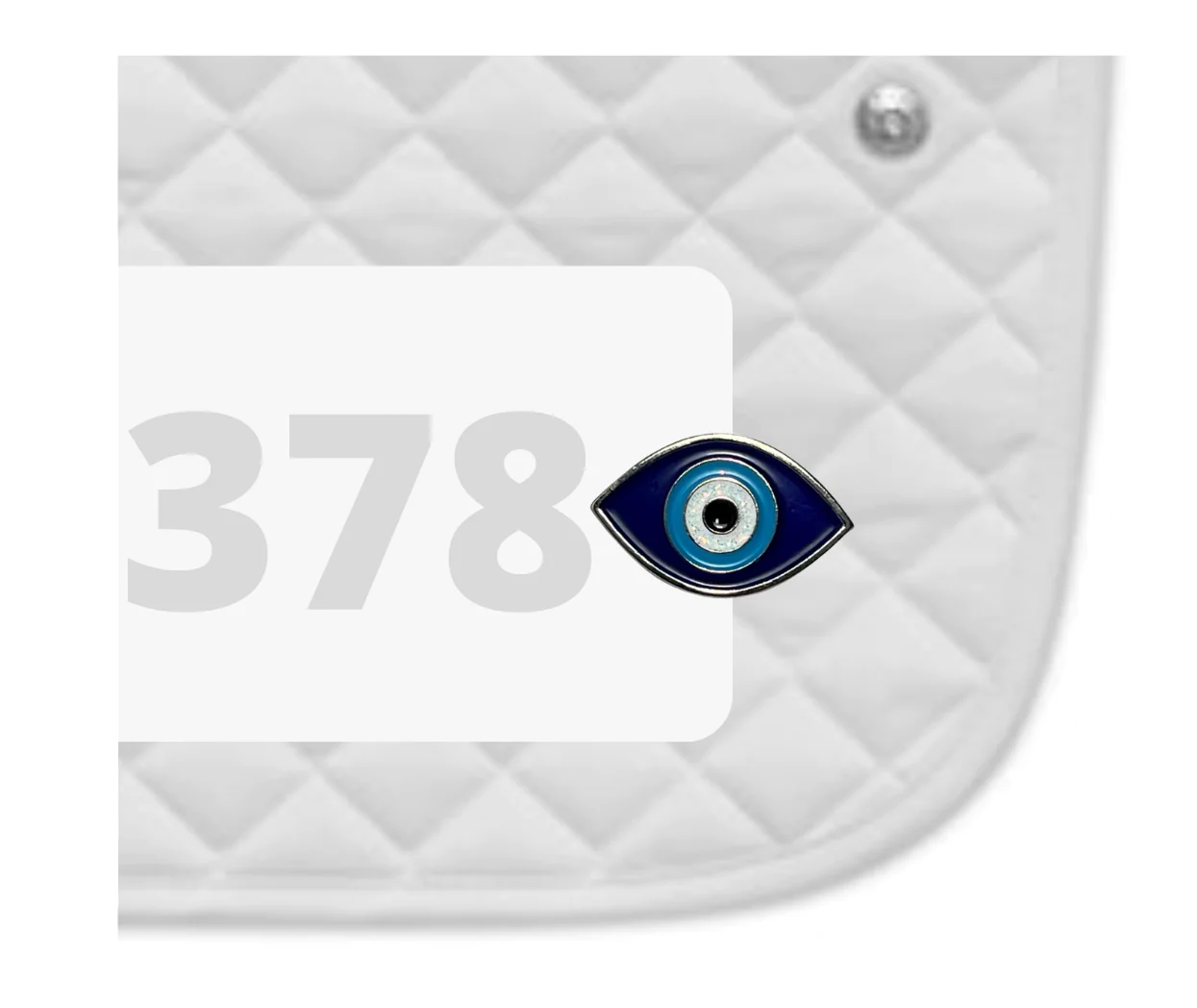 Dubois Cheval Number Pin Charms - Evil Eye