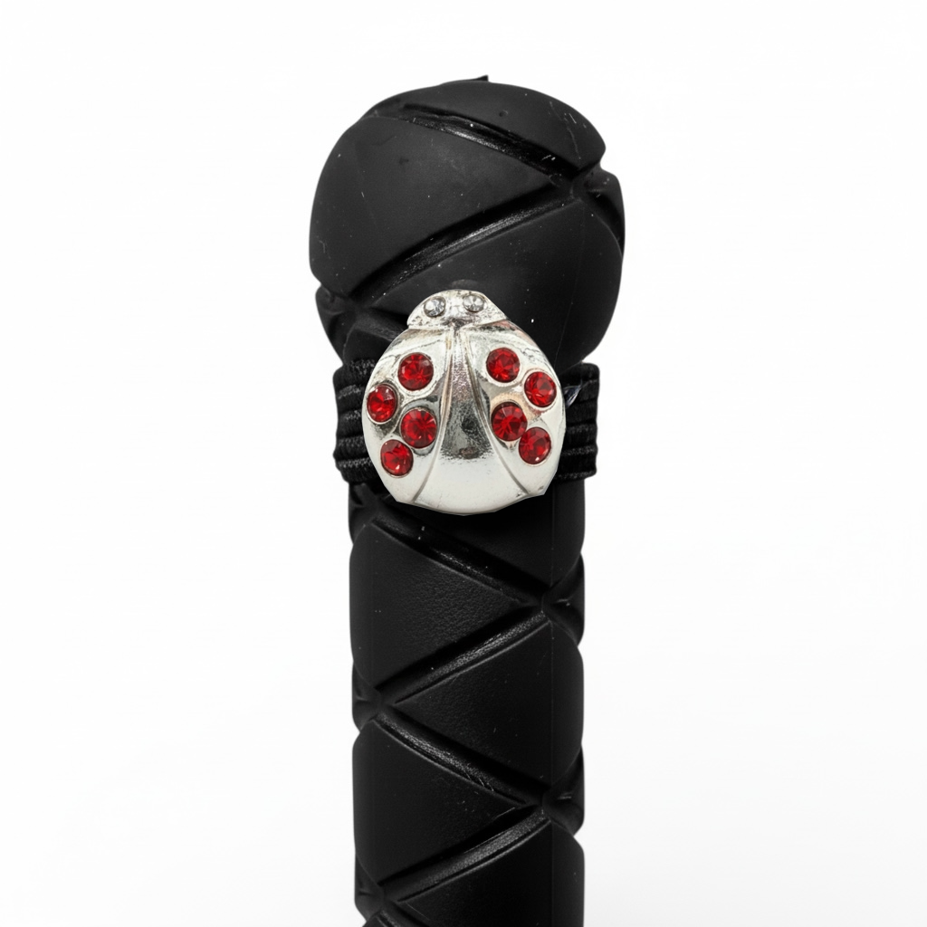 Lucky Ladybug Crop Charm by Dubois Cheval
