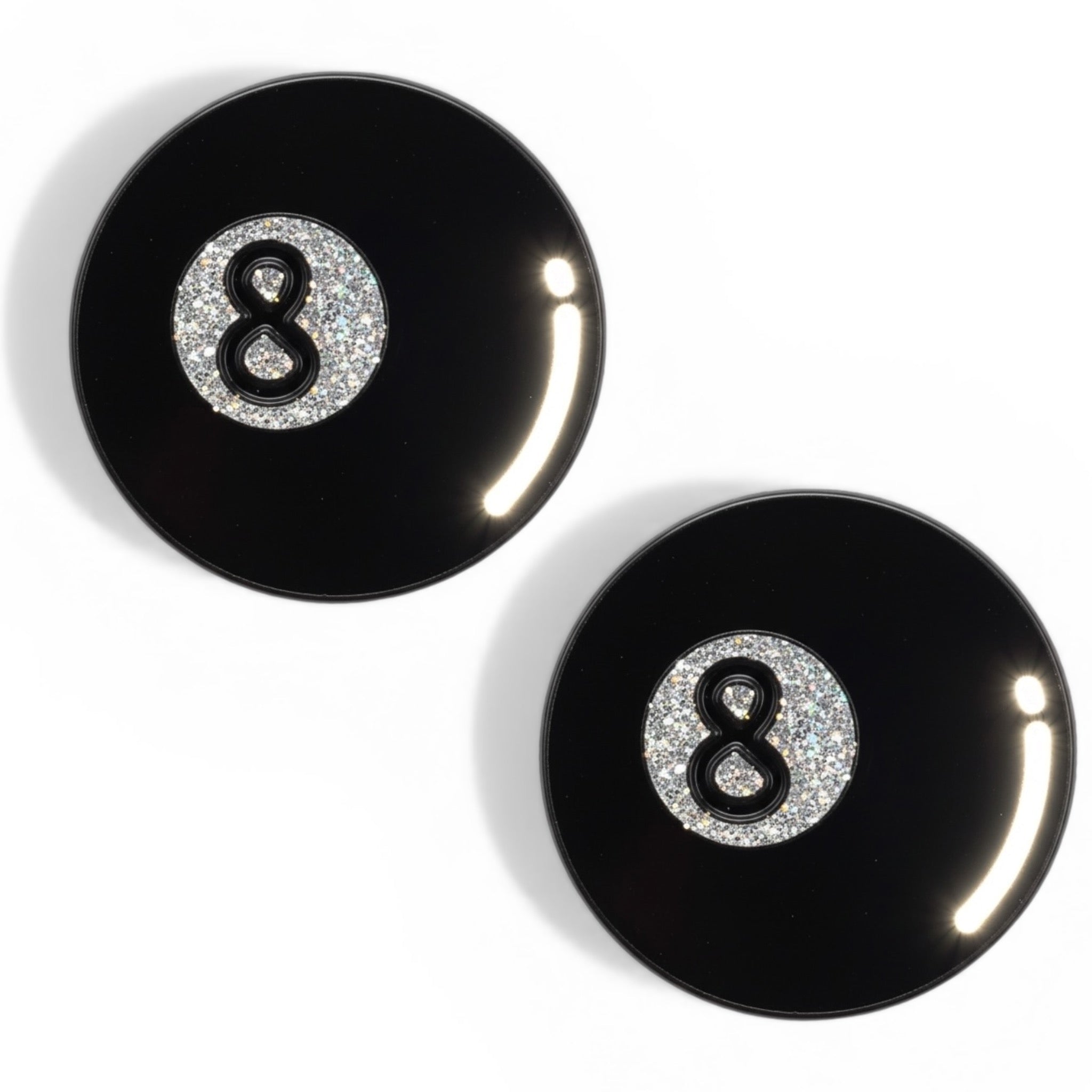 Magic 8 Ball Number Pin Charms by Dubois Cheval