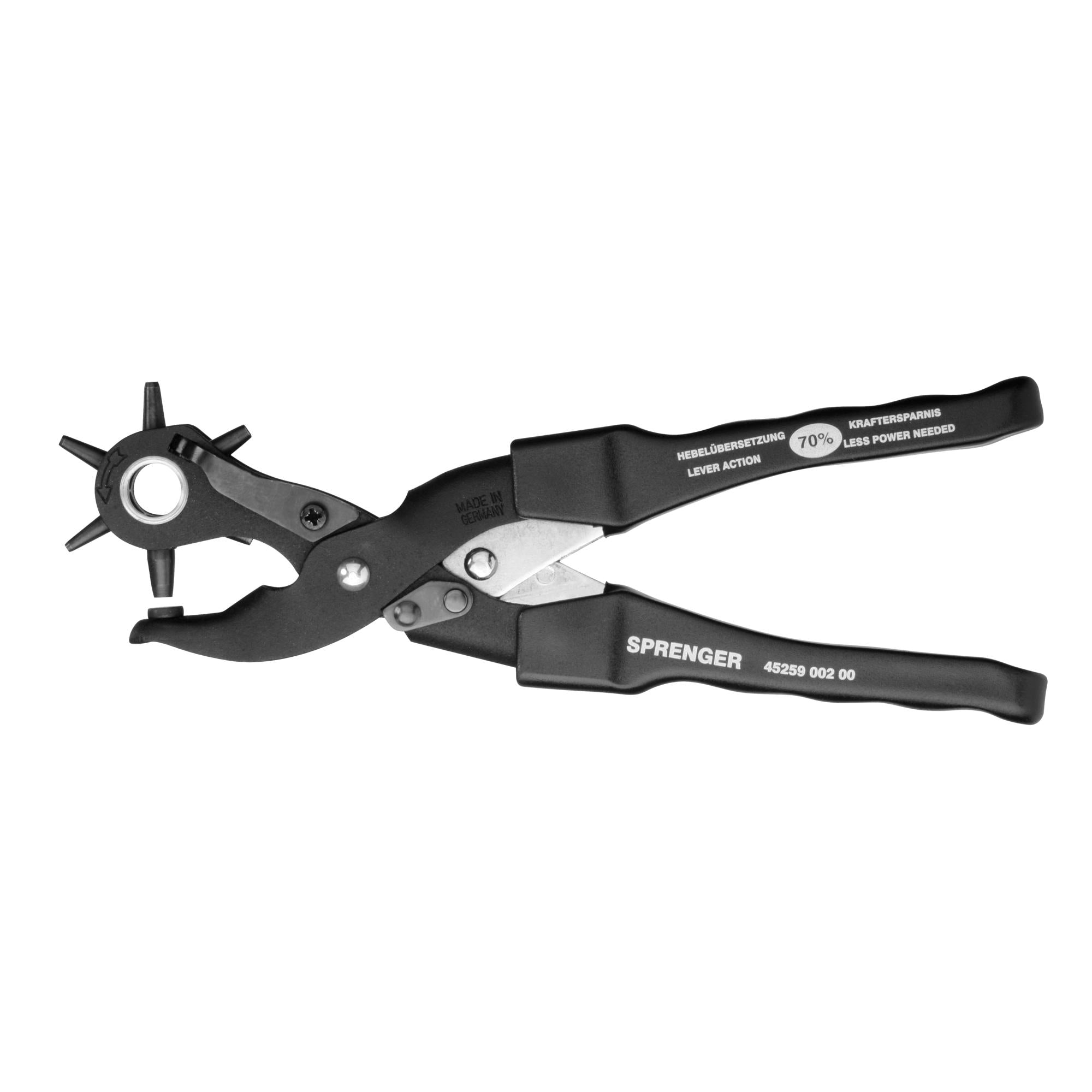 Herm Sprenger Extra-Power Revolving Leather Punch